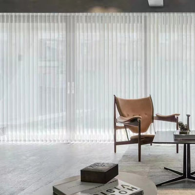 89mm Karartma Pencere Perdesi, Otel Hastanesi İçin Kumaş Dikey Panjur
