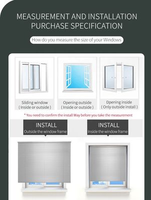 Orta Gizlilik ve Işık Yönetimi İçin Alüminyum Venedik Pencere Perdeleri