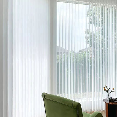 89mm Kumaş Karartma Perdesi Jaluzi Otel Hastanesi İçin Polyester Malzeme