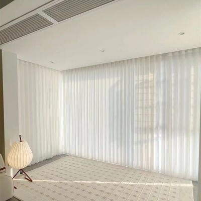 89mm Kumaş Karartma Perdesi Jaluzi Otel Hastanesi İçin Polyester Malzeme