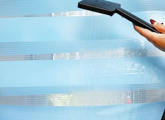 Suya Dayanıklı Stor Zebra Jaluzi, Oturma Odası İçin Yatay Stor Perdeler