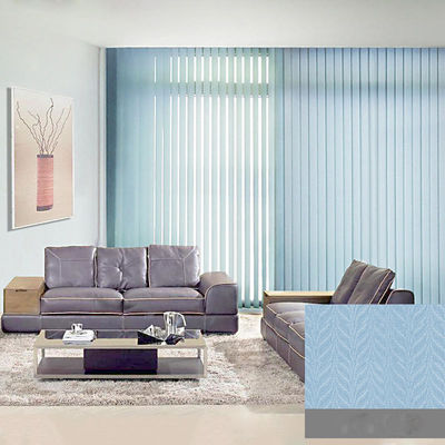 Kapılar İçin Manuel Dış PVC Dikey Panjurlar Nefes Alabilir Modern Stil