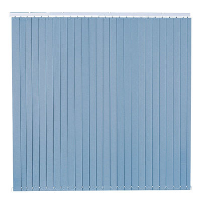 Kapılar İçin Manuel Dış PVC Dikey Panjurlar Nefes Alabilir Modern Stil