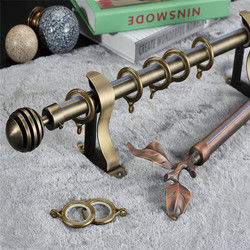 Hazır gemi penceresi dekoratif top uç kapağı metal 28mm çaplı tek perde çubukları ile perde çubuk aksesuarları