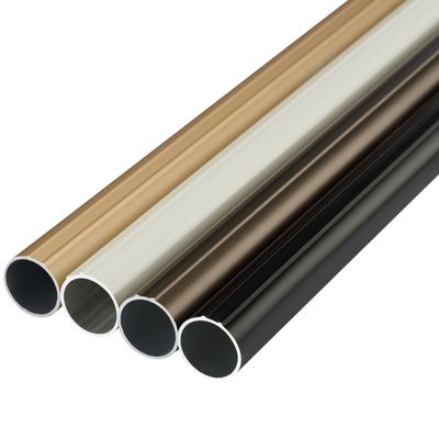 Duvara Montaj 28mm Alüminyum Boru Çift Perde Çubuk Tutucu Görüntü Perdesi