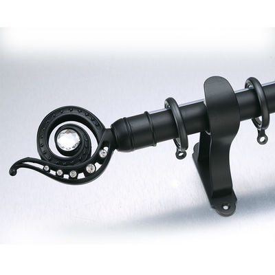 Ev Dekorasyonu İçin Dayanıklı Paslanmaz Çelik 28mm Perde Çubukları