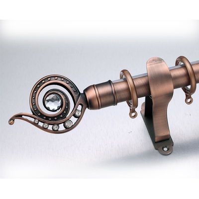 Ev Dekorasyonu İçin Dayanıklı Paslanmaz Çelik 28mm Perde Çubukları