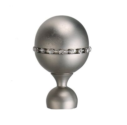 Kapak Parantez Halkası ile Metal Alüminyum Perde Boru Çubuğu Anti Pas