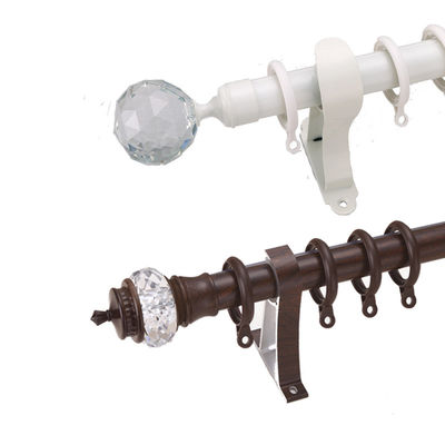 22mm 25mm Ebatlı Dekoratif Cam Perde Boru Çubuk Yaprak Kaplamaları