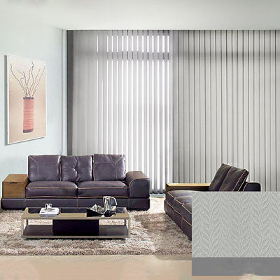 Dekoratif Dikey Akıllı Pencere Panjurları Polyester Malzeme