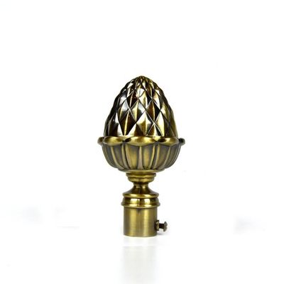 Altın Şerit Bronz Bakır Renkli 19mm Pencere Perde Çubuk Aksesuarları