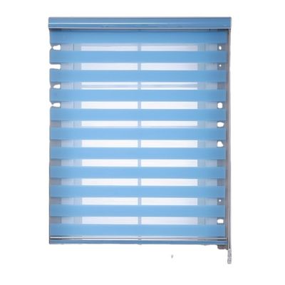 Oturma Odası Yatak Odası İçin Yatay Rolling Zebra Kör Perde