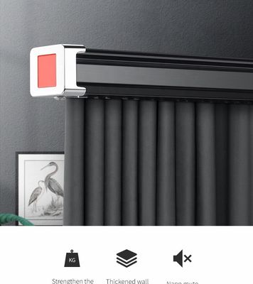 Hazır gemi tedarik beyaz siyah renk tek çift tavana monte alüminyum perde parça