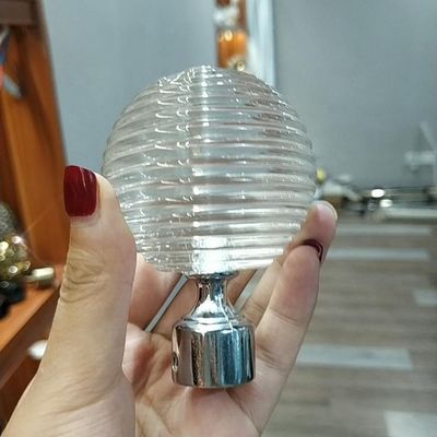 Fabrika doğrudan toptan 16/19mm 28mm metal kristal perde çubuk aksesuarları