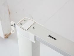 Elektrikli Teleskopik Sessiz Perde Parça Ayarlanabilir Alüminyum Alaşımlı Malzeme