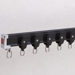 Elektroforezli Metal Alüminyum Cumbalı Pencere Perde Raylı Parça