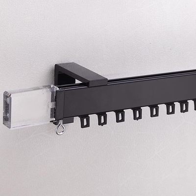 Metal Alüminyum Sessiz Perde Parça Beyaz Siyah Renk ODM OEM