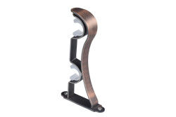 Düşük Fiyat U Şeklinde Perde Çubuğu Sabit Perde Çubuğu Braketi 25mm