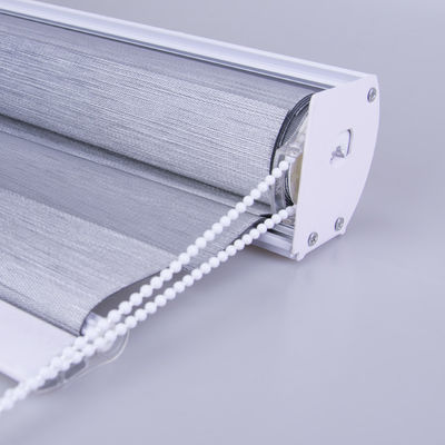Modern Kumaş Zebra Kör Tonları, İç Mekan İçin Zebra Perde Karartma