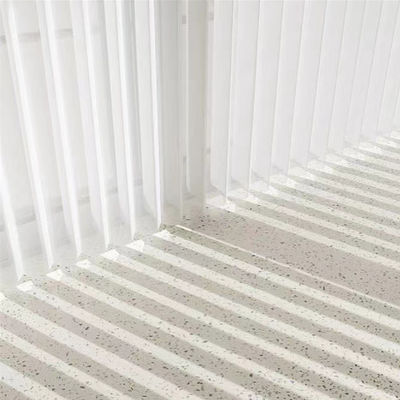 Manuel Karartma PVC Dikey Pencere Panjurları Modern Stil Polyester Malzeme