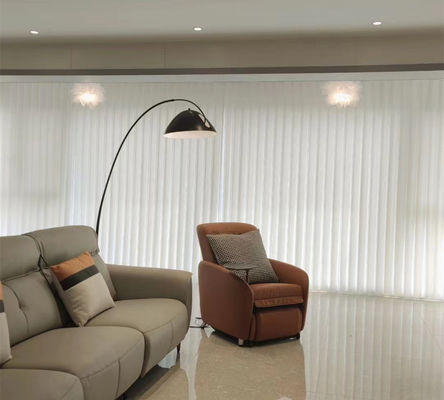 Otel Konferansı İçin Lüks Manuel Pencere Dikey Panjur 89mm 127mm Boyut