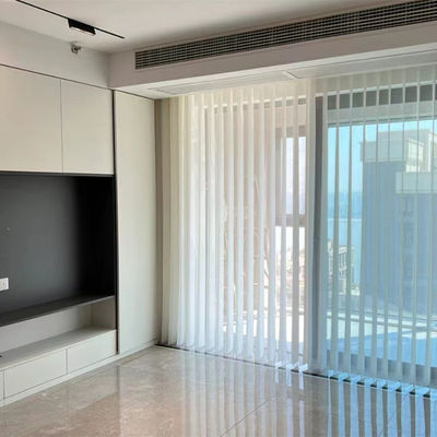 Oteller İçin Ayarlanabilir Esnek Dikey Panjur Perdeleri Işık İleten