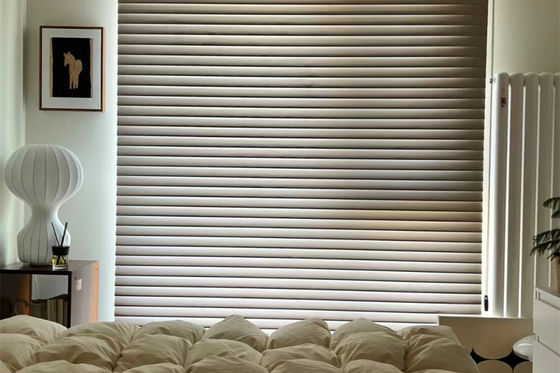 Shangri La Elektrikli Karartma Panjurları, Pencere İçin Motorlu Stor Perdeler