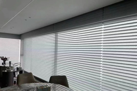 Elektrikli Motorlu Rulo Shangri La İç Mekan İçin Suya Dayanıklı Perdeler