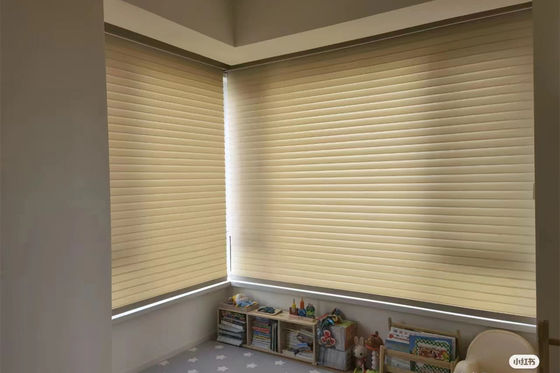 Windproof Wifi Office Pencere Perdeleri Cafe Office İçin Çağdaş Stil