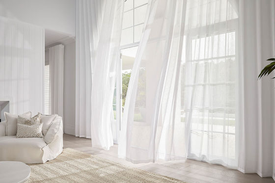 Geleneksel Pencere Dekorasyonu Otel Romantik Perdeler