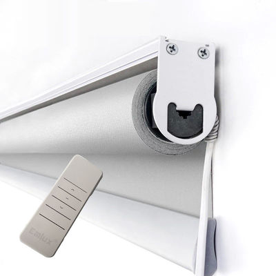 Gündüz Gece Akıllı Pencere Panjurları Akıllı Kontrollü Çift Katmanlı Zebra Stili