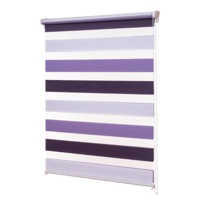 Karartma Ofis Mutfak Banyo Zebra Çift Stor Perde Yatay Desen