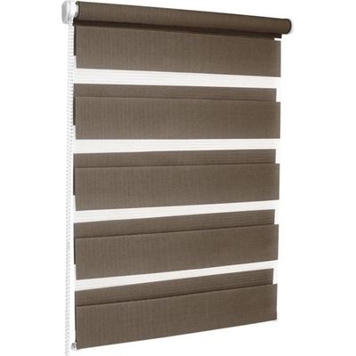 Düz Renk Slinky Banyo Zebra Kör Perde Çekme Boncuk Üst Açılış
