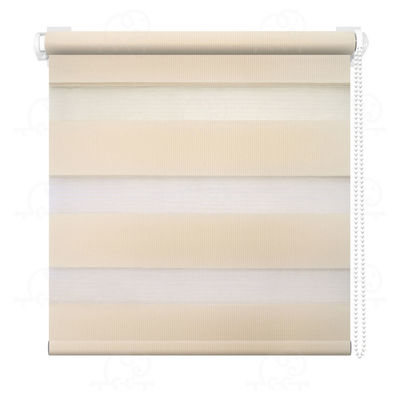 Düz Renk Slinky Banyo Zebra Kör Perde Çekme Boncuk Üst Açılış