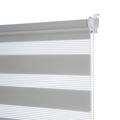 Düz Renk Slinky Banyo Zebra Kör Perde Çekme Boncuk Üst Açılış