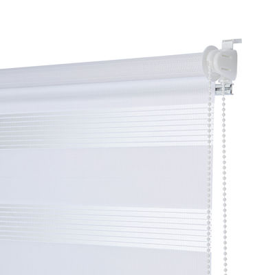 Düz Renk Slinky Banyo Zebra Kör Perde Çekme Boncuk Üst Açılış