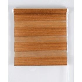 Su geçirmez Rulo Zebra Kör Perde Çalışması Yarı Kör Saydam Güneşlik Manuel Minimalist Çekme Boncuk