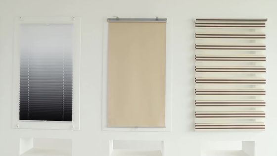 Akıllı Elektrikli Zebra Perde Yatak Odası Tam Karartma Su Geçirmez Otomatik Kaldırma Perdeleri
